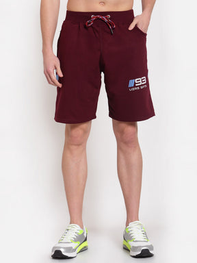 Uzarus Men's Cotton Bermuda Shorts With 2 Zippered Pockets