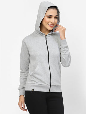 UZARUS Women's Cotton Anthra Sweatshirt Hoodie
