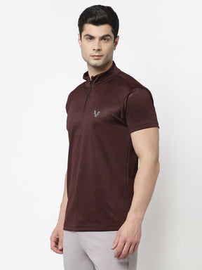 UZARUS Men's Regular Fit Sports Gym T-Shirt