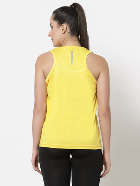 UZARUS Women's Dry Fit Workout Tank Top Sports Gym T-Shirt (Pack Of 2)