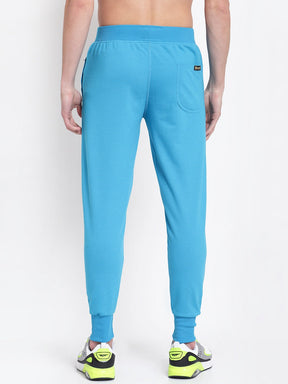 UZARUS Men's Cotton Joggers Track Pants with 2 Zippered Pockets