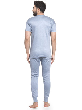 MEN'S HALF SLEEVES THERMAL SET ( ROUND NECK VEST AND TROUSER)