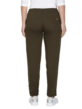 Uzarus Women's Cotton Track Pants With 2 Zippered Pockets