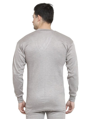 MEN'S SOLID V-NECK THERMAL TOP