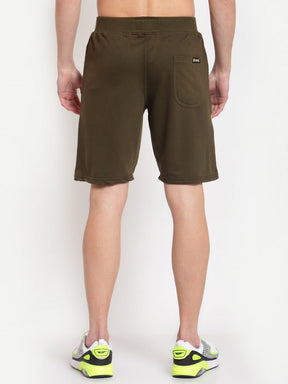 Uzarus Men's Cotton Bermuda Shorts With 2 Zippered Pockets