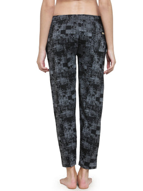 Uzarus Women's Cotton Track Pants With 2 Zippered Pockets