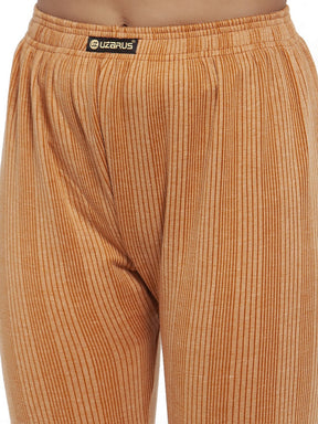 Women's 3/4 Thermal Top And Lower Set