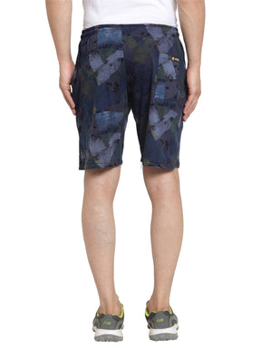 Uzarus Men's Cotton Bermuda Shorts With 2 Zippered Pockets