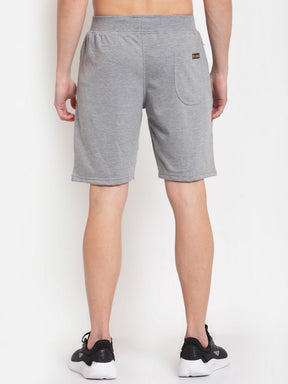 Uzarus Men's Cotton Bermuda Shorts With 2 Zippered Pockets