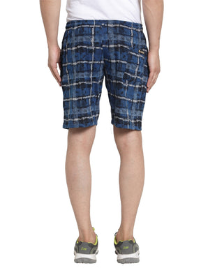 Uzarus Men's Cotton Bermuda Shorts With 2 Zippered Pockets