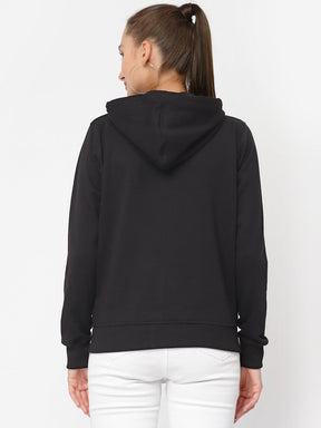 UZARUS Women's Cotton Fleece Premium Sweatshirt Hoodie