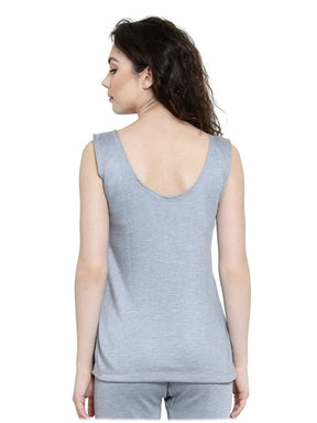 WOMEN'S CUT SLEEVES THERMAL TOP