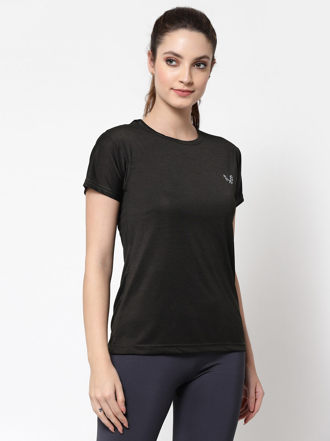 Women Penta Top T Shirt Stretchable Gym Wear at Rs 200/piece, Fitness, Gym  & Yoga Wear in Faridabad