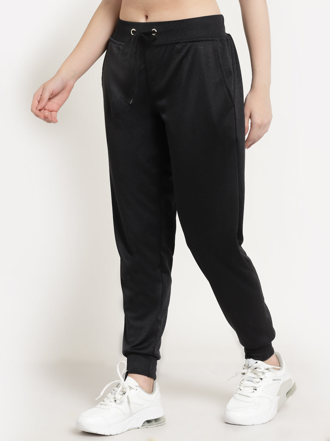 UZARUS Women's Joggers Track Pants with Zippered Pocket for Gym, Yoga, Workout and Casual Wear