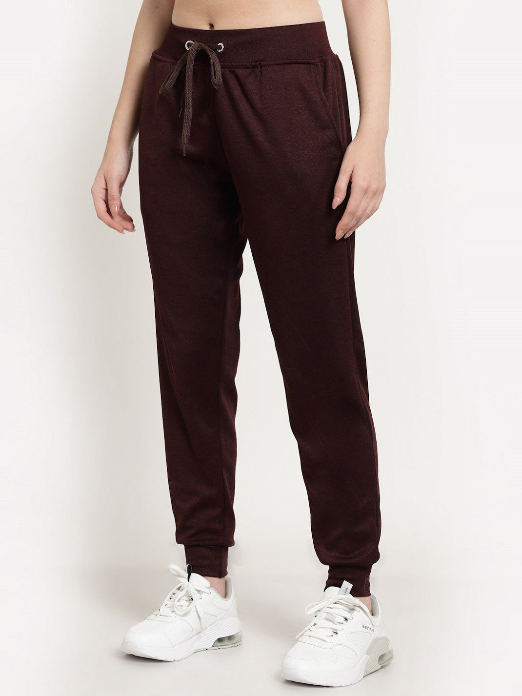 UZARUS Women's Joggers Track Pants with Zippered Pocket for Gym, Yoga, Workout and Casual Wear