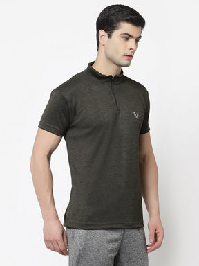 UZARUS Men's Regular Fit Sports Gym T-Shirt