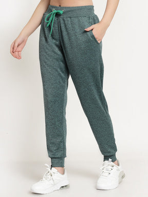 UZARUS Women's Joggers Track Pants with Zippered Pocket for Gym, Yoga, Workout and Casual Wear