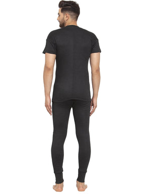 MEN'S HALF SLEEVES THERMAL SET ( V NECK VEST AND TROUSER)