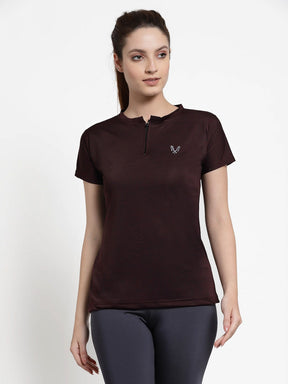 UZARUS Women's Gym Sports Co-ord Set of Top and Pyjama