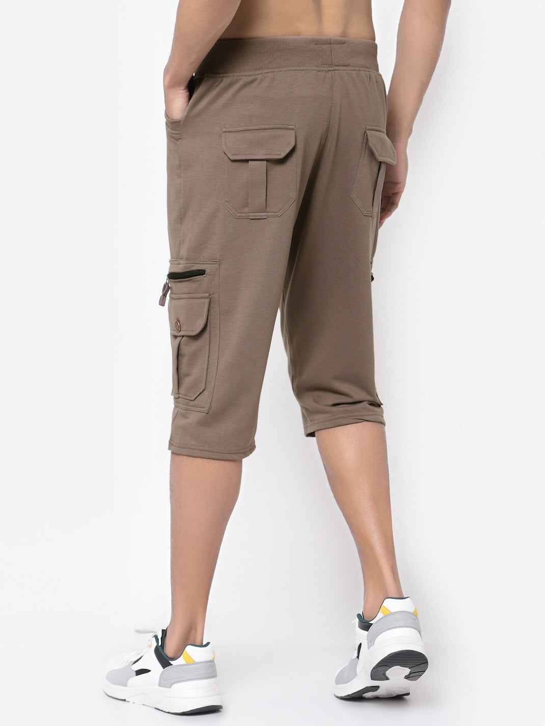 Buy Veki Mens Capri Shorts Mens Long Linen Shorts Below Knee Pocket 34  Summer Drawstring Capri Pant Mens Summer Shorts Online at desertcartINDIA