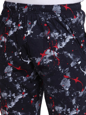 Uzarus Men's Cotton Bermuda Shorts With 2 Zippered Pockets