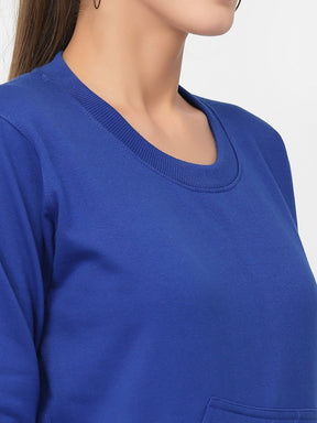 UZARUS Women's Cotton Fleece Premium Sweatshirt