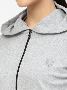 UZARUS Women's Cotton Anthra Sweatshirt Hoodie