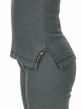 WOMEN'S CUT SLEEVES THERMAL TOP AND BOTTOM SET