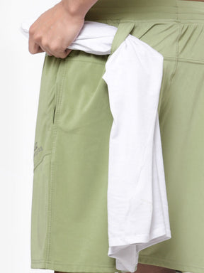 Uzarus Men's Running Sports Gym Shorts