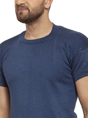 MEN'S HALF SLEEVES THERMAL SET ( ROUND NECK VEST AND TROUSER)
