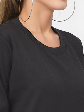 UZARUS Women's Cotton Fleece Premium Sweatshirt