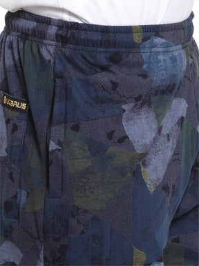 Uzarus Men's Cotton Bermuda Shorts With 2 Zippered Pockets