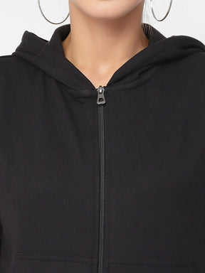 UZARUS Women's Cotton Fleece Premium Sweatshirt Hoodie