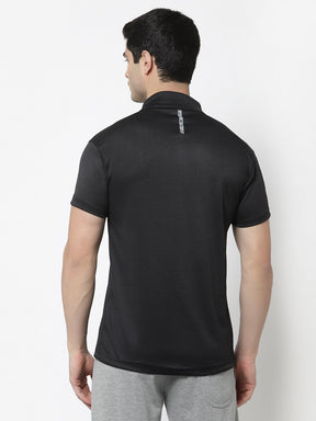 UZARUS Men's Regular Fit Sports Gym T-Shirt