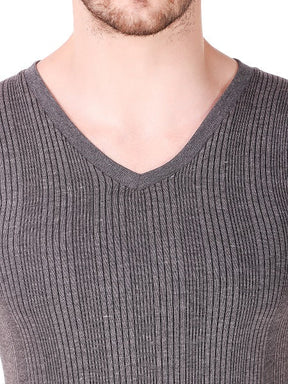 MEN'S SLEEVELESS COTTON THERMAL SET ( ROUND NECK VEST AND TROUSER)