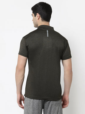 UZARUS Men's Regular Fit Sports Gym T-Shirt