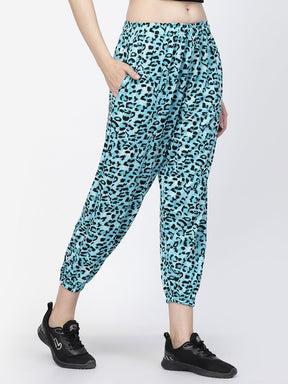 UZARUS Printed Joggers Trackpant Night Dress Lounge Wear Printed Pyjama/Pyjami for Women and Girls Combo - (Pack of 2)