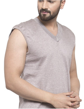 MEN'S SLEEVELESS THERMAL SET ( V NECK VEST AND TROUSER)