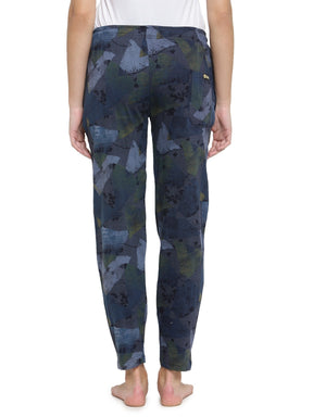 Uzarus Women's Cotton Track Pants With 2 Zippered Pockets
