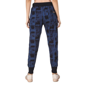 Women's Cotton Slim Fit Joggers Track Pants with 2 Zippered Pockets