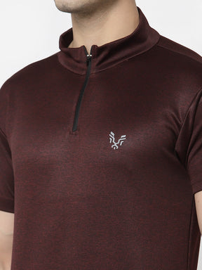 UZARUS Men's Regular Fit Sports Gym T-Shirt