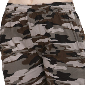 Women's Cotton Three Fourth Capri Shorts With Two Zippered Pockets