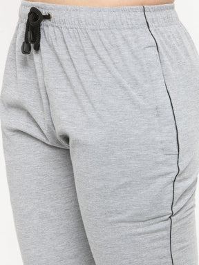 Women's Cotton Three Fourth Capri Shorts With Two Zippered Pockets