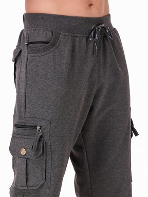 Men's Cargo Capri Shorts With 9 Pockets