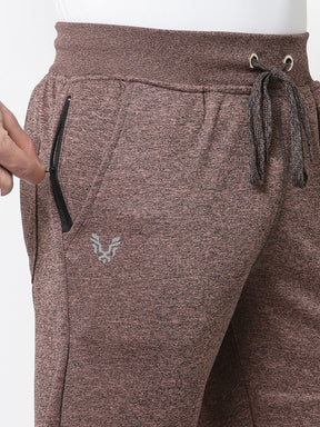 UZARUS Men's Joggers Track Pants with 1 Zippered Pocket for Gym, Yoga, Workout and Casual Wear
